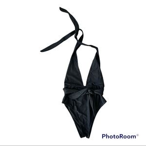 Abercrombie and Fitch black one piece size medium